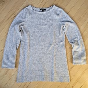 Grey cashmere sweater Ann Taylor XS